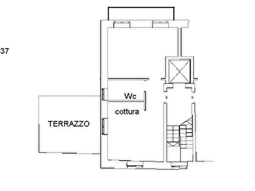 Immagine 2 di Trilocale in vendita  in Via Papa Giovanni XXIII 4 a Mignanego