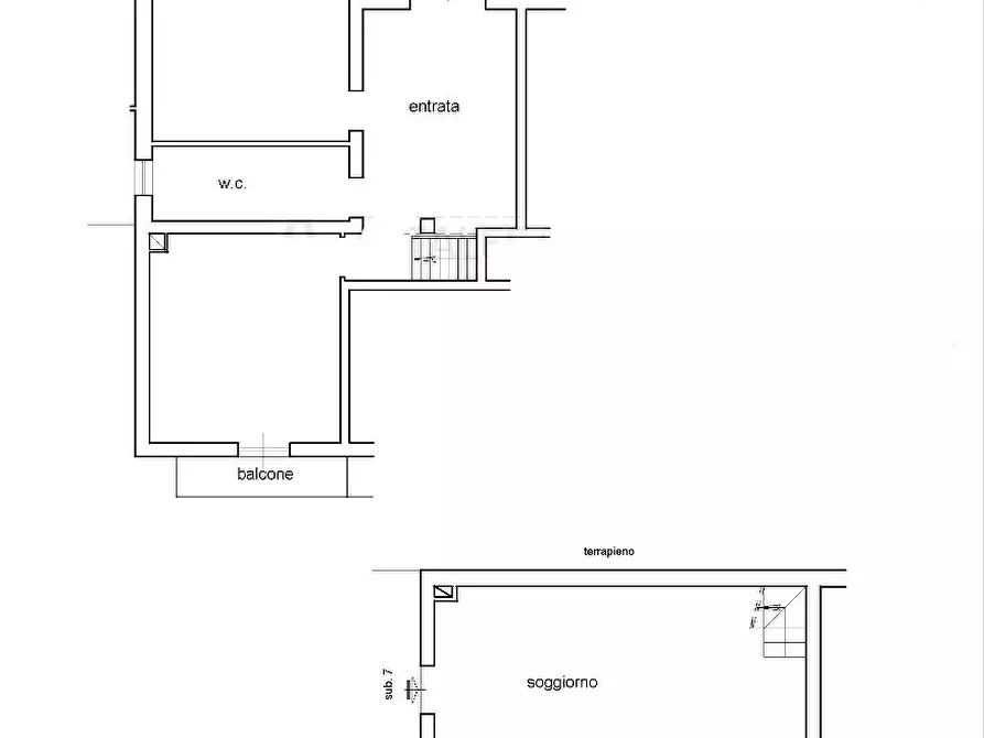 Immagine 2 di Porzione di casa in vendita  in Via Paolo Boracchia 13 a Beverino