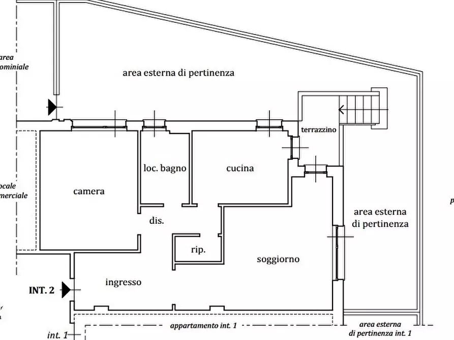 Immagine 2 di Quadrilocale in vendita  in Via Nino Bixio 10/2 a Rapallo