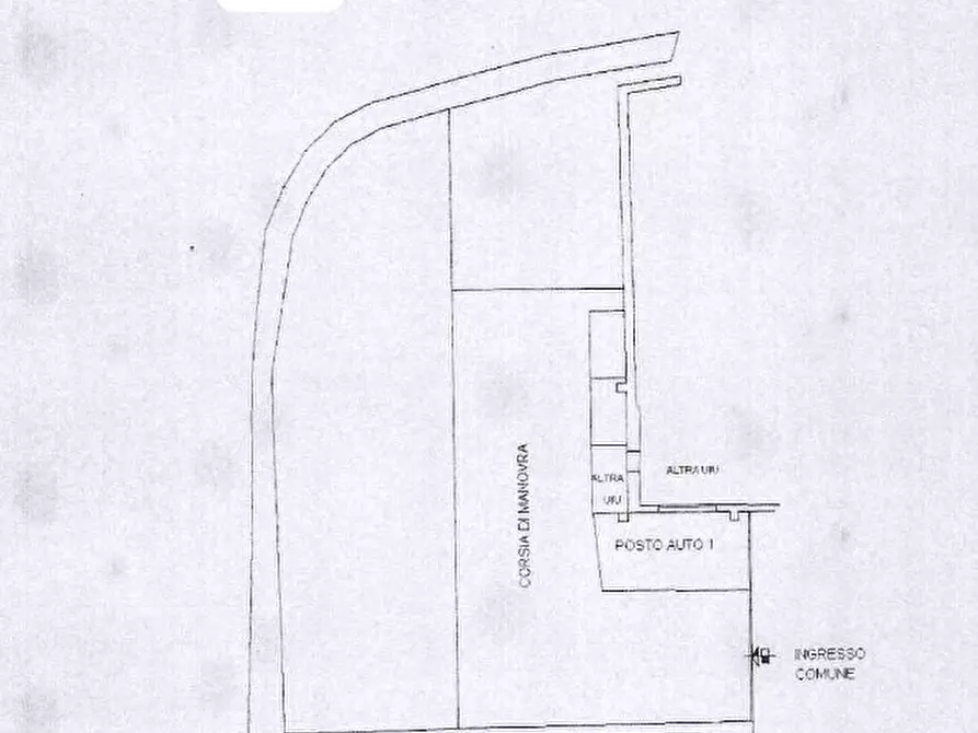 Immagine 2 di Garage in vendita  in Via Nicola Fabrizi 88 a Genova