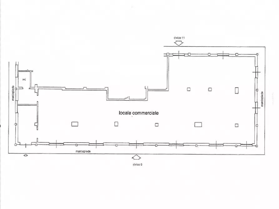 Immagine 2 di Locale commerciale in vendita  in Via Privata Don Mario Bordo 9 a Serra Riccò