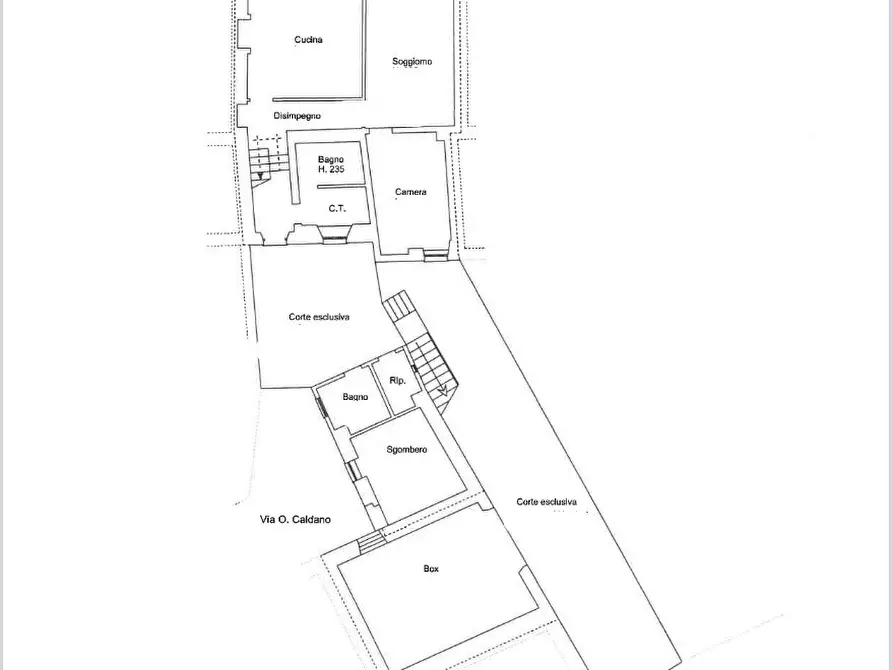 Immagine 2 di Terratetto in vendita  in Via Osvaldo Caldano 22 a Strevi