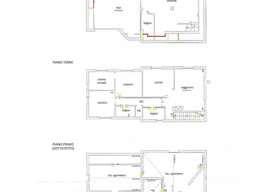 Immagine 2 di Villa in vendita  in Regione Rollo 117 a Albenga