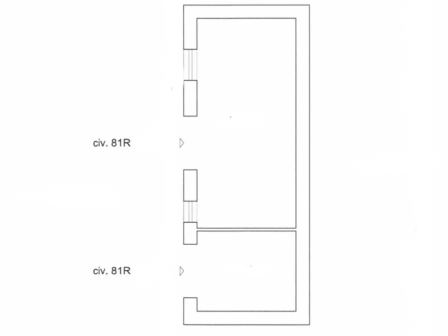 Immagine 2 di Magazzino in vendita  in Via Fereggiano 81 R a Genova
