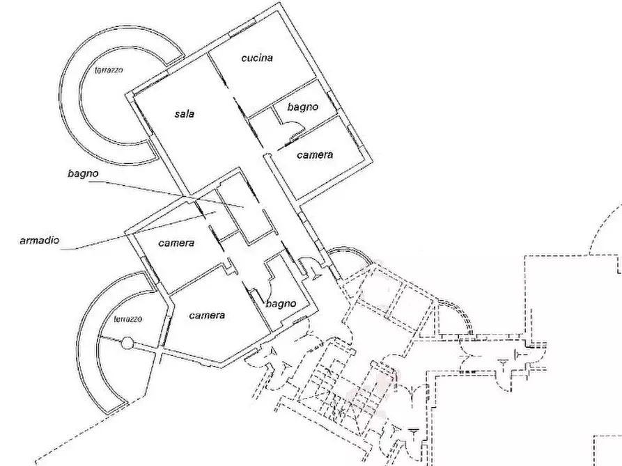 Immagine 2 di Pentalocale in vendita  in Via Cristoforo Colombo 54 a Taggia