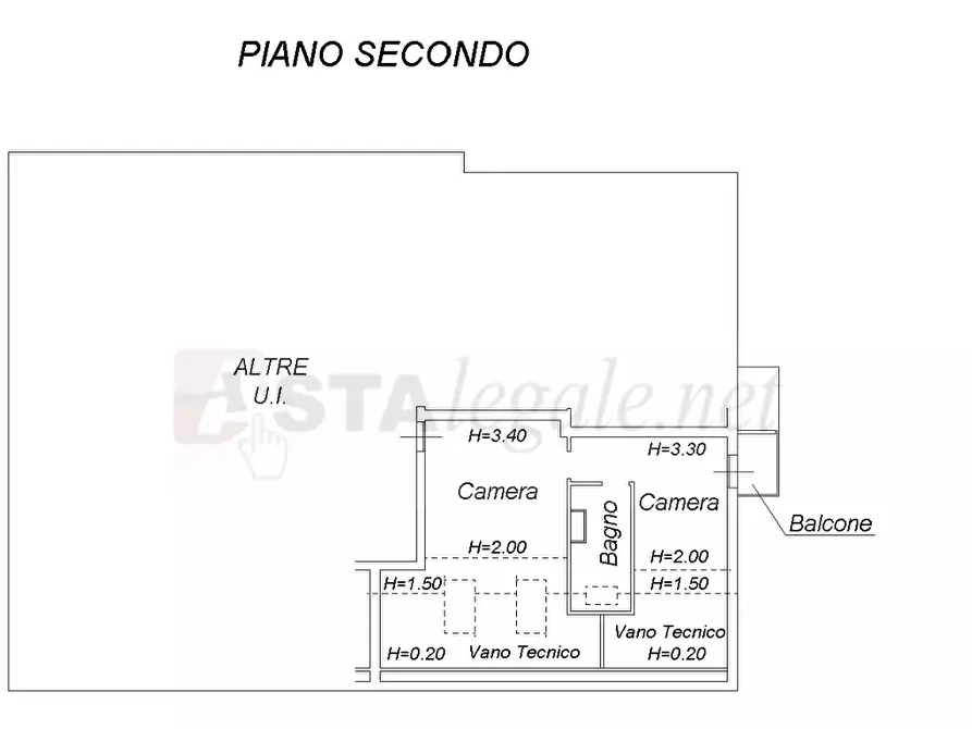 Immagine 6 di Bilocale in vendita  a Massa Lombarda