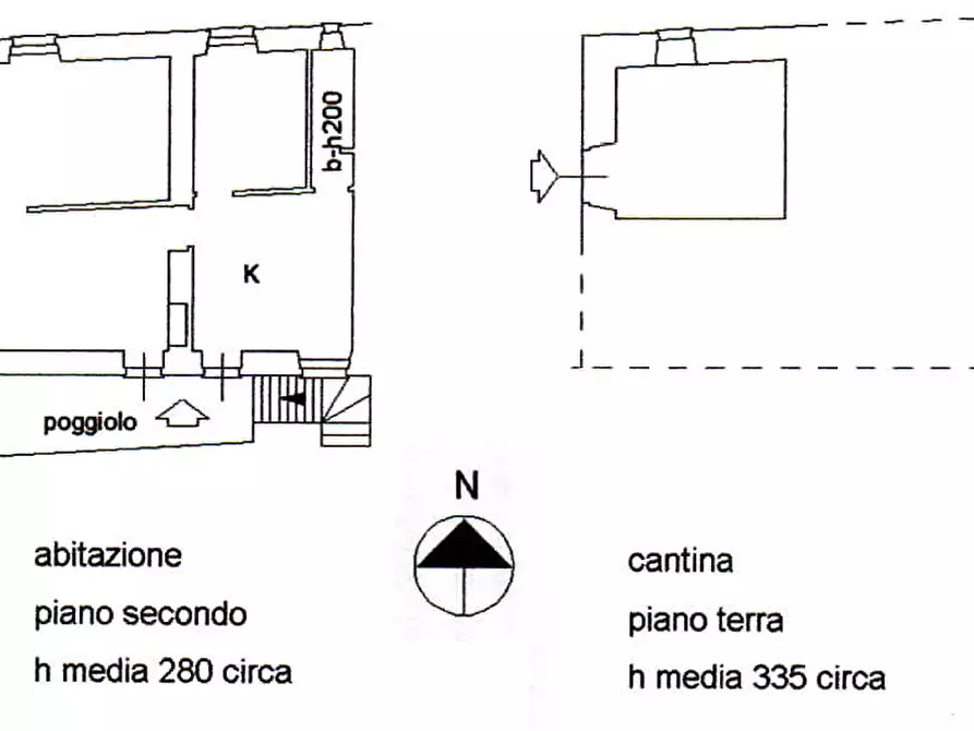 Immagine 11 di Trilocale in vendita  in Via alla Chiesa a Castiglione Chiavarese