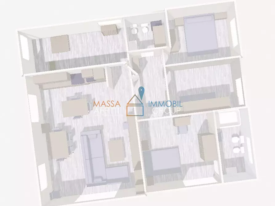 Immagine 34 di Porzione di casa in vendita  in Via Marina 84 a Montignoso