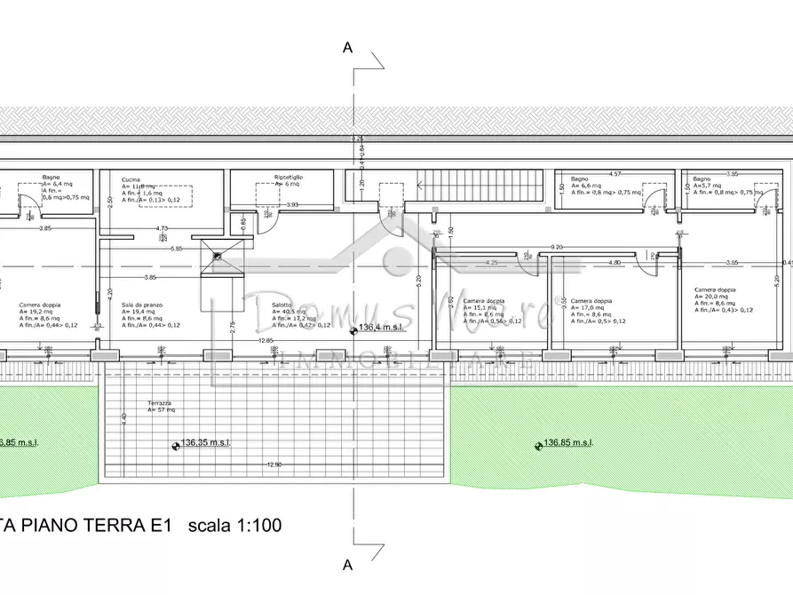 Immagine 12 di Villa in vendita  in Via Ranco a Savona