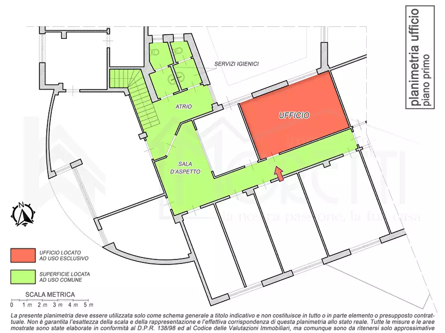 Immagine 12 di Ufficio in affitto  in Via Martin Luther King a Livorno