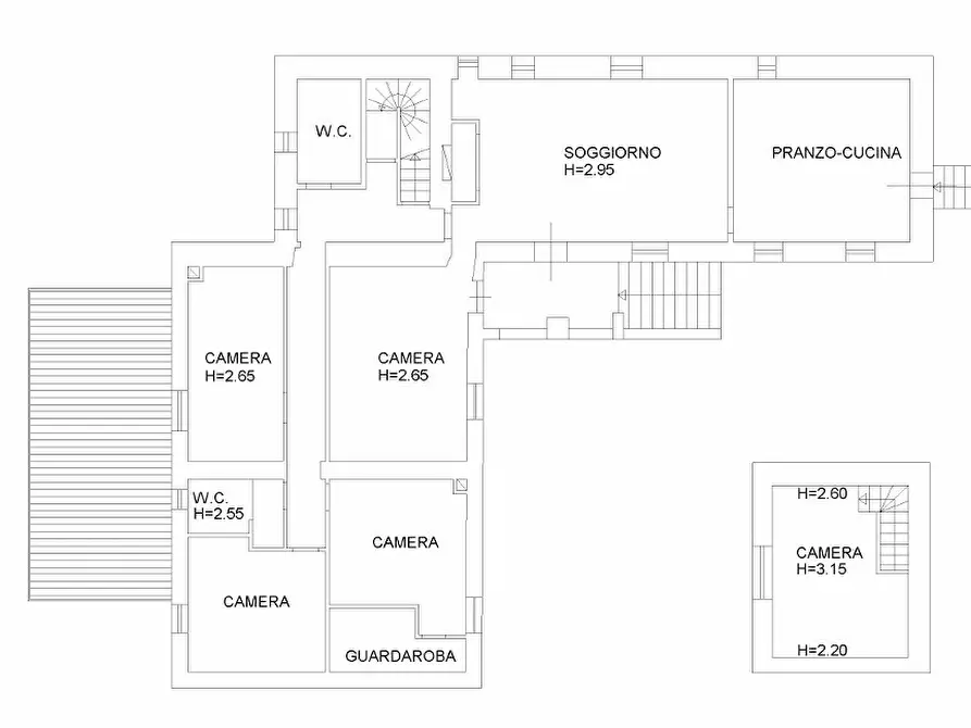 Immagine 83 di Rustico / casale in vendita  in Strada di Compresso a Perugia