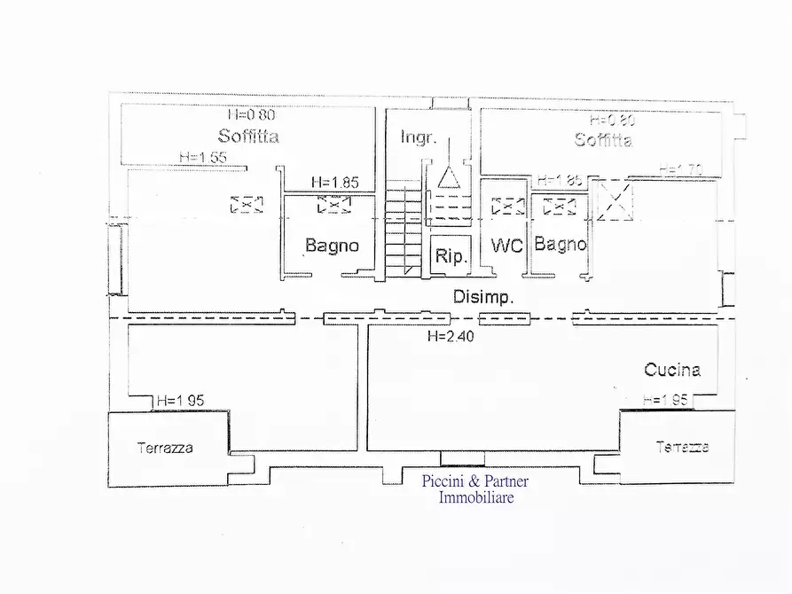 Immagine 57 di Pentalocale in vendita  in Via Ivano Fora 17 a Perugia