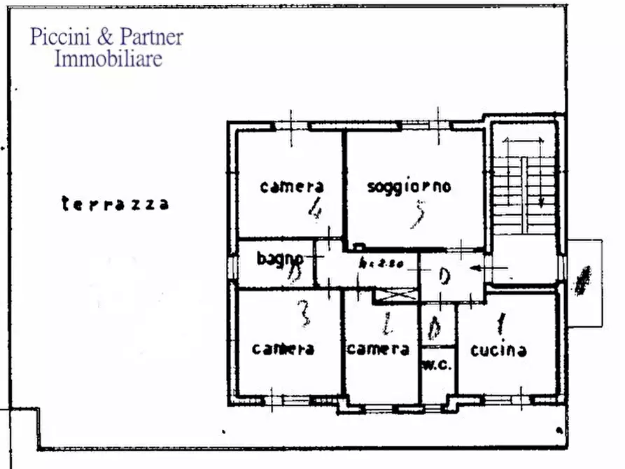 Immagine 58 di Pentalocale in vendita  in Via Giacomo Puccini 84 a Perugia