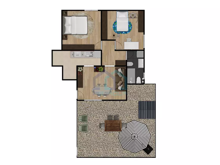 Immagine 13 di Quadrilocale in vendita  in Via Roma 53 a Mioglia