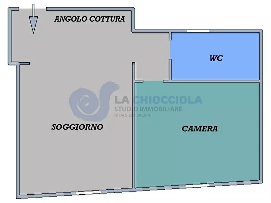 Immagine 1 di Bilocale in affitto  in Via Nosadella a Bologna