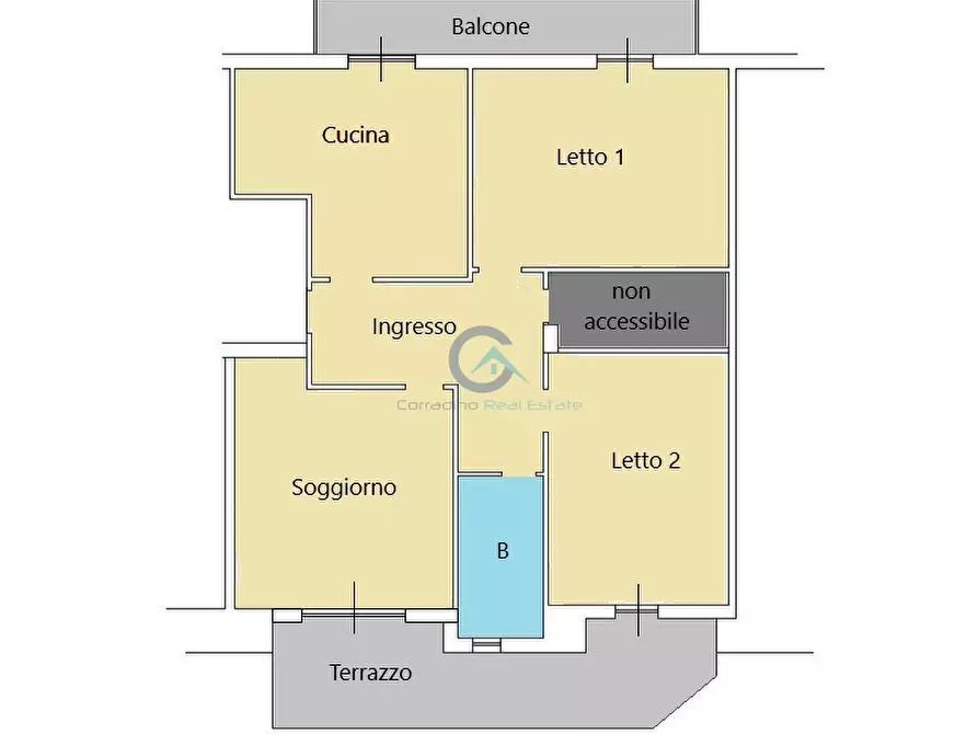 Immagine 16 di Quadrilocale in affitto  in Via Fiume 31 a Catanzaro