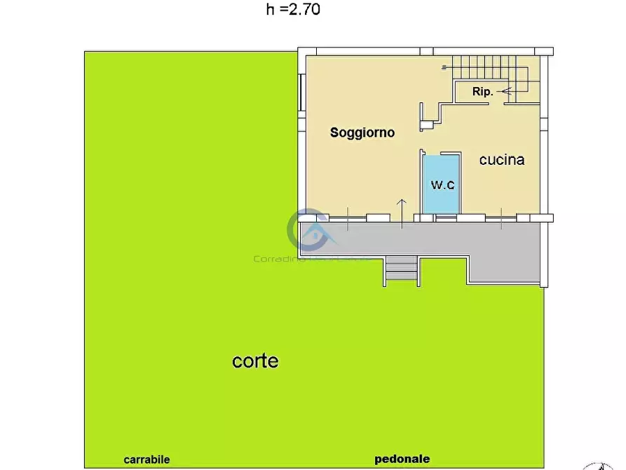 Immagine 30 di Casa bifamiliare in affitto  in Via Martiri di Nassirya 18 a San Floro