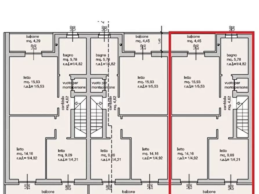 Immagine 4 di Casa trifamiliare in vendita  in Via Istria e Dalmazia a Castiglione Delle Stiviere