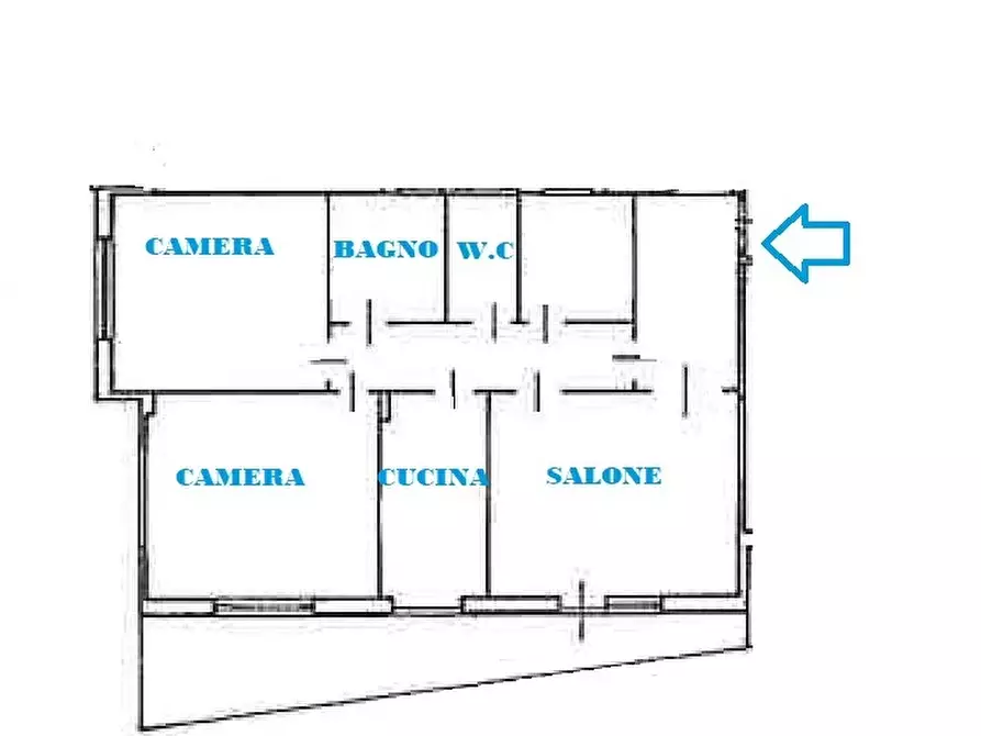 Immagine 25 di Quadrilocale in vendita  in Via Adolfo Albertazzi 92 a Roma
