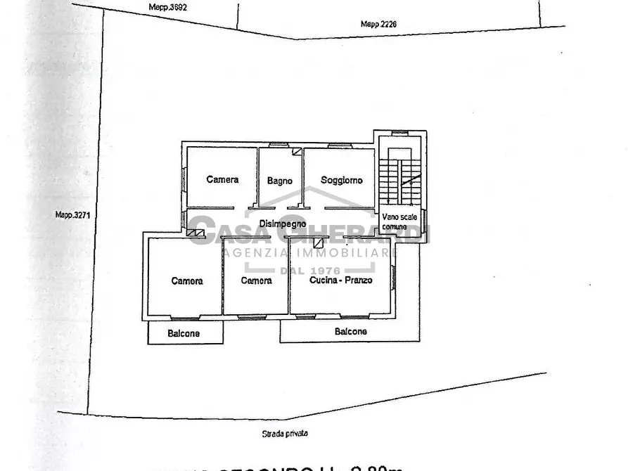 Immagine 17 di Quadrilocale in vendita  in Via Marche 2 a Corna Imagna