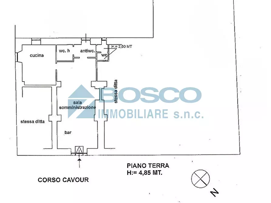Immagine 2 di Locale commerciale in affitto  in Corso Cavour 243 a La Spezia