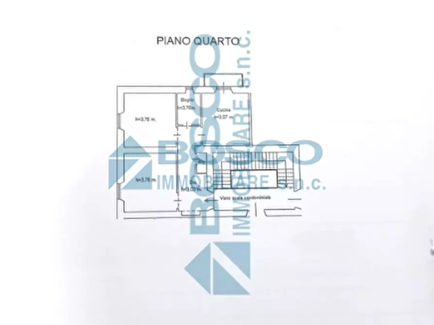 Immagine 14 di Trilocale in vendita  in Via Genova 100 a La Spezia