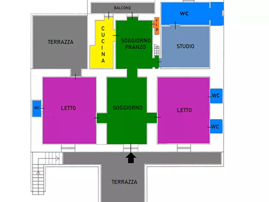 Immagine 41 di Porzione di casa in vendita  in Contrada Antonelli 544 a Monopoli
