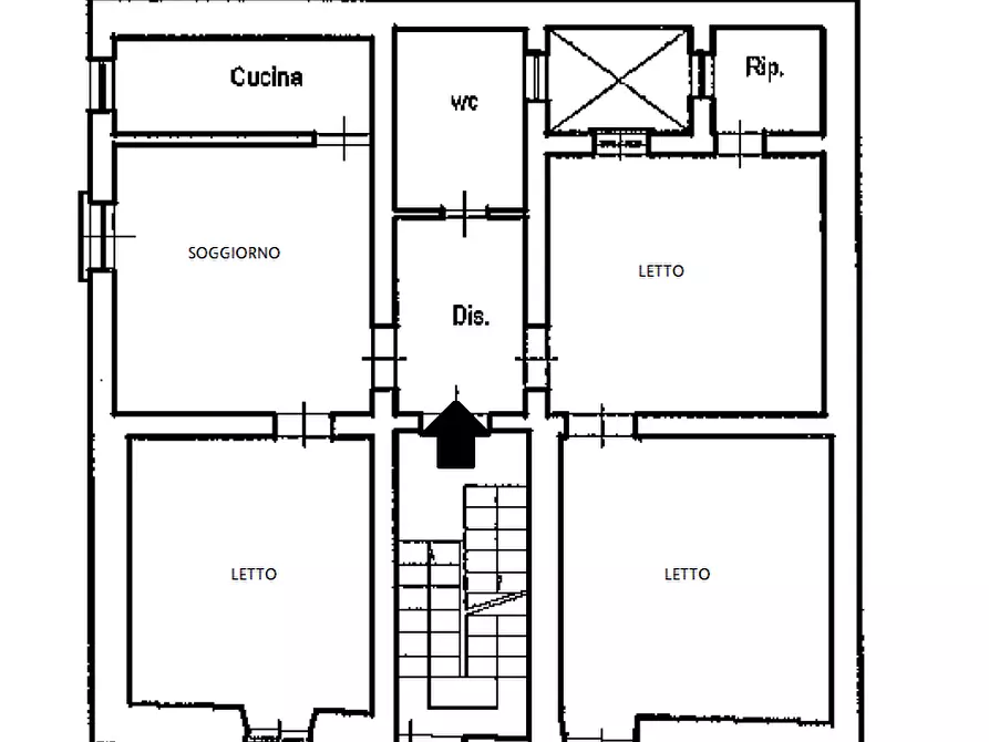 Immagine 26 di Quadrilocale in vendita  in Via San Leonardo a Monopoli