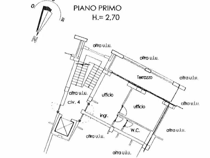 Immagine 1 di Ufficio in affitto  in Piazza Guido Rossa a Savona
