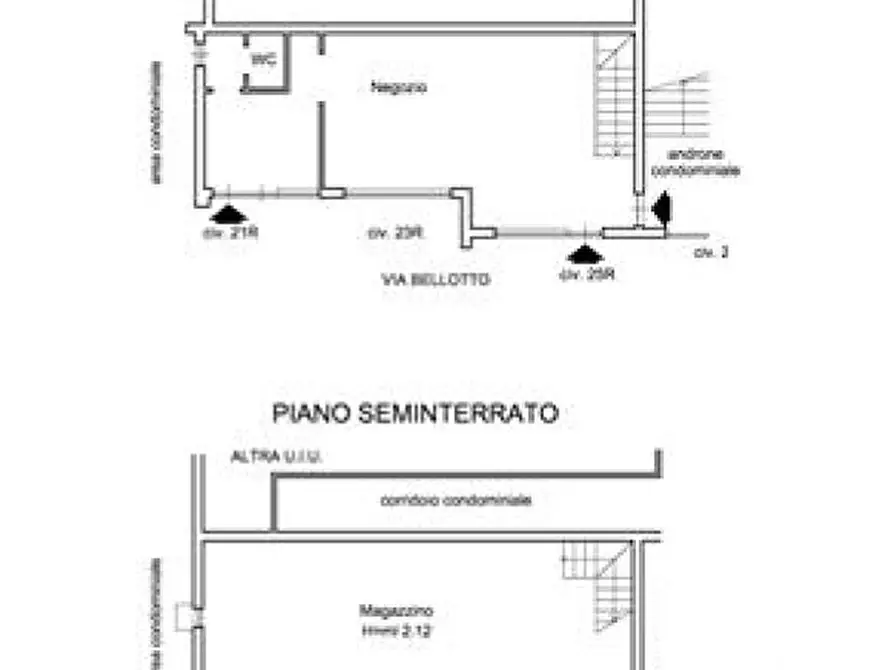 Immagine 2 di Locale commerciale in vendita  in Via Cirano Bellotto 21R a Quiliano