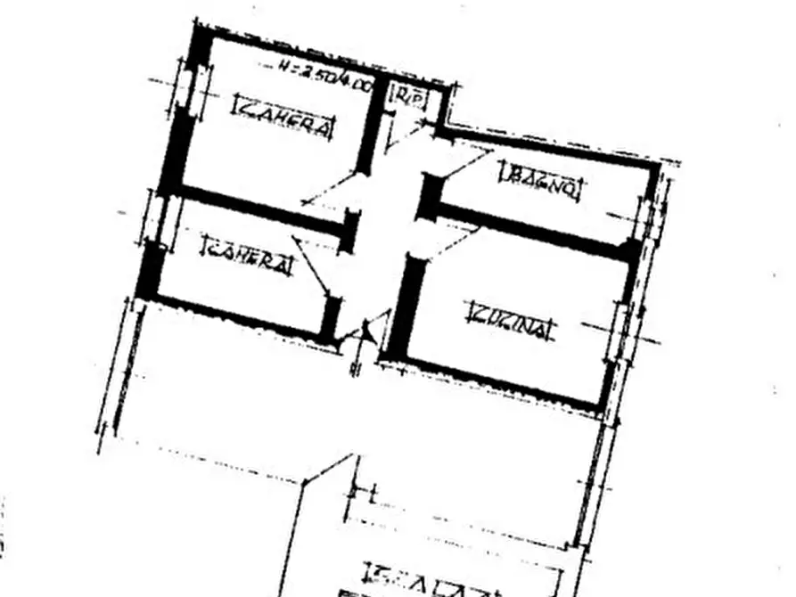 Immagine 7 di Quadrilocale in vendita  in Via Schiavina 24 a Alessandria