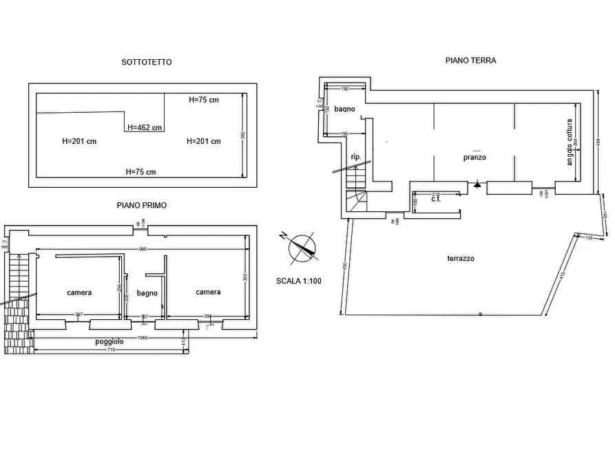 Immagine 2 di Villa in vendita  in Passo Canova di Fontanegli 14 a Genova