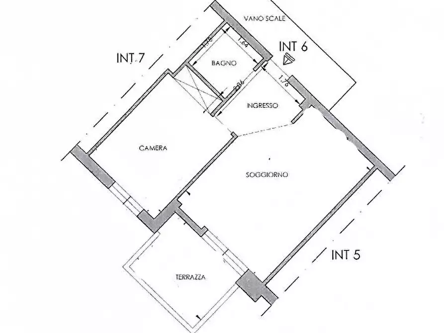 Immagine 2 di Bilocale in vendita  in Via dei Lauri 14 a Rapallo
