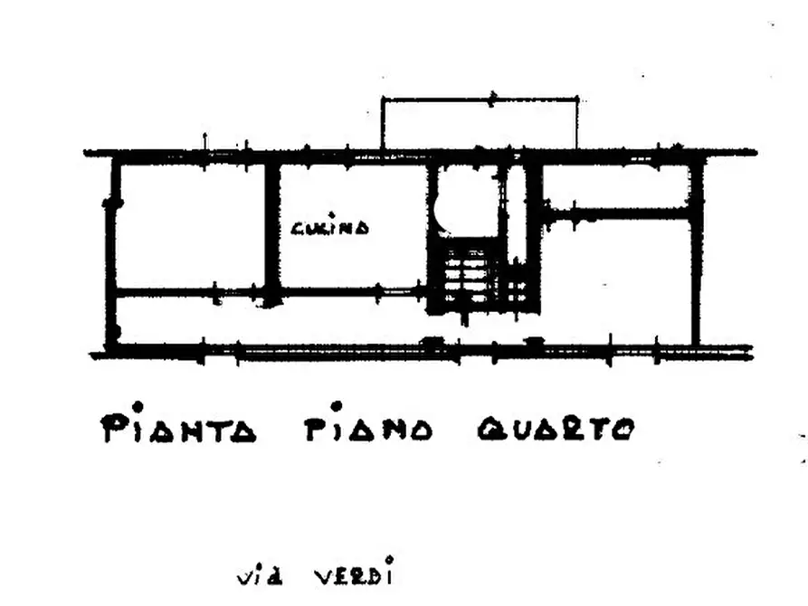 Immagine 2 di Quadrilocale in vendita  in Via Verdi 17 a Carrara