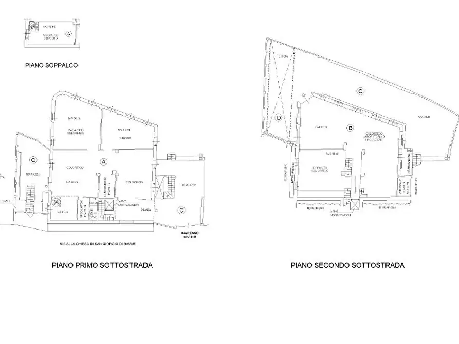 Immagine 2 di Attività artigianale in vendita  in Via alla Chiesa di San Giorgio di Bavari 11 R a Genova