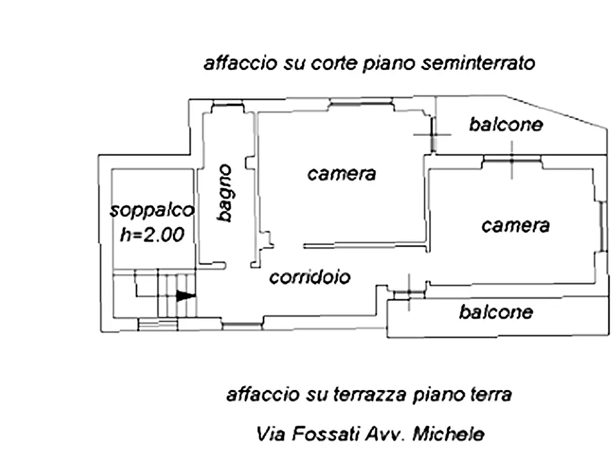 Immagine 8 di Villa in vendita  in Via Fossati 25 a Cipressa