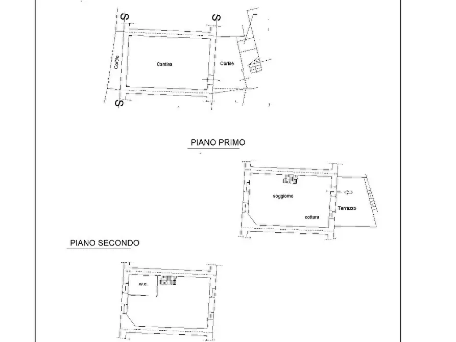 Immagine 2 di Villetta a schiera in vendita  in Frazione Vallebuona 7 a Lumarzo
