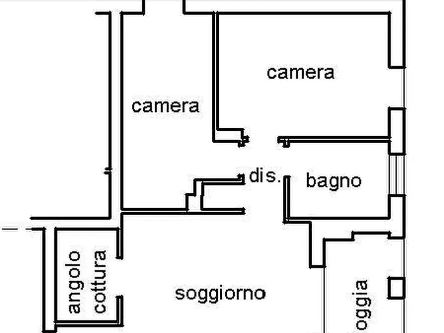 Immagine 5 di Trilocale in vendita  a Faenza