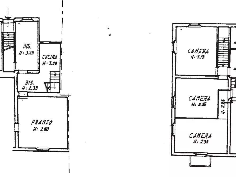 Immagine 5 di Porzione di casa in vendita  a Forli'