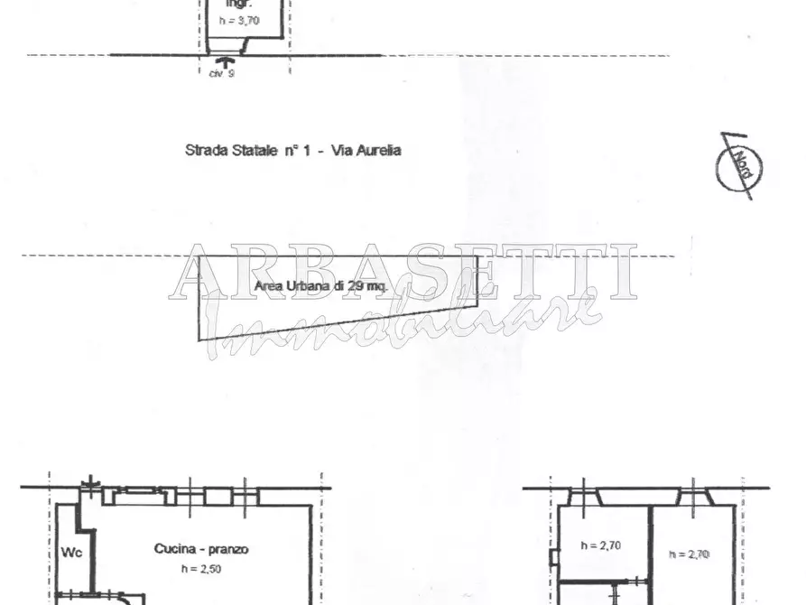 Immagine 20 di Porzione di casa in vendita  in Frazione Bracco 19 a Moneglia