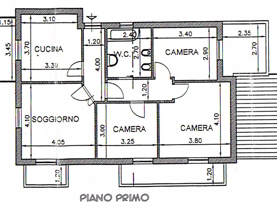 Immagine 3 di Terreno edificabile in vendita  in Via San Nicolao 18 a Castiglione Chiavarese