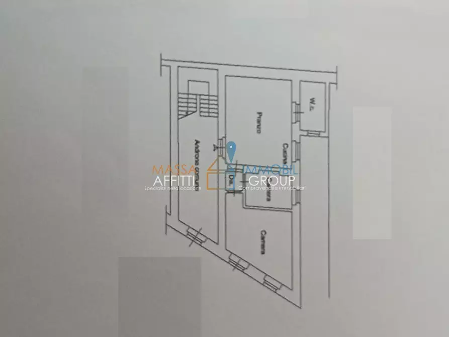 Immagine 20 di Trilocale in affitto  in Chiasso Carlo Finelli 10D a Carrara