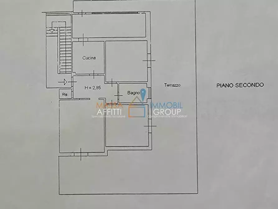 Immagine 34 di Attico in vendita  in Via XXIV Maggio 8B a Massa