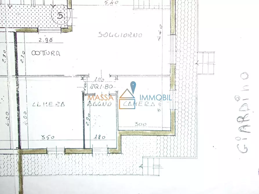 Immagine 17 di Pentalocale in vendita  in via rinchiostra a Massa