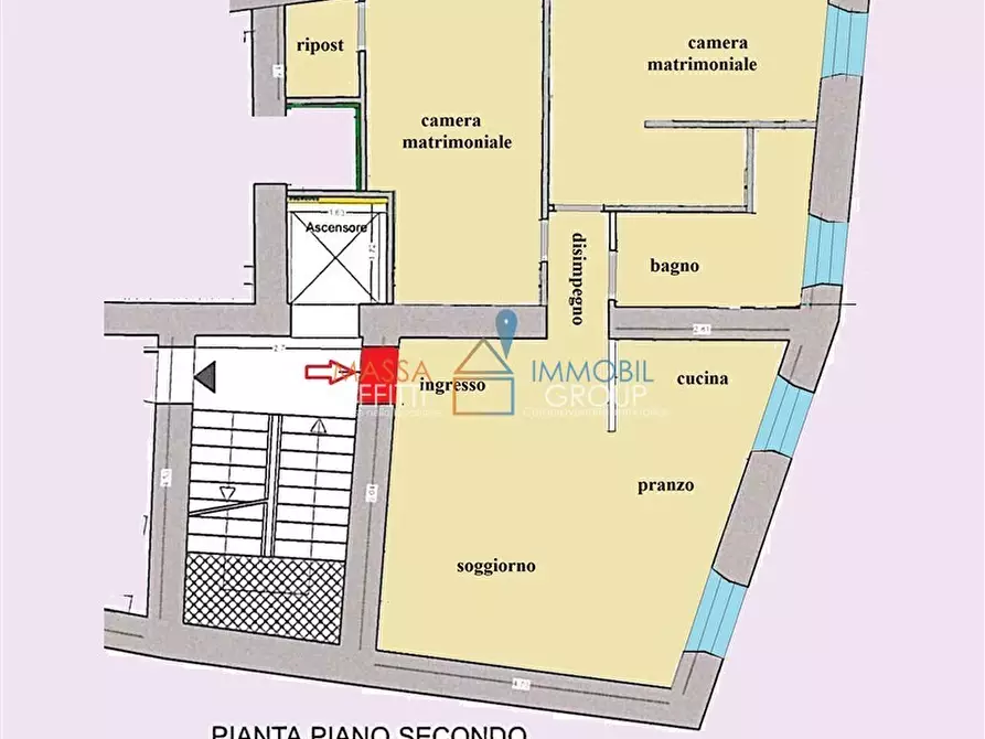 Immagine 1 di Quadrilocale in vendita  in Via Palestro 64 a Massa