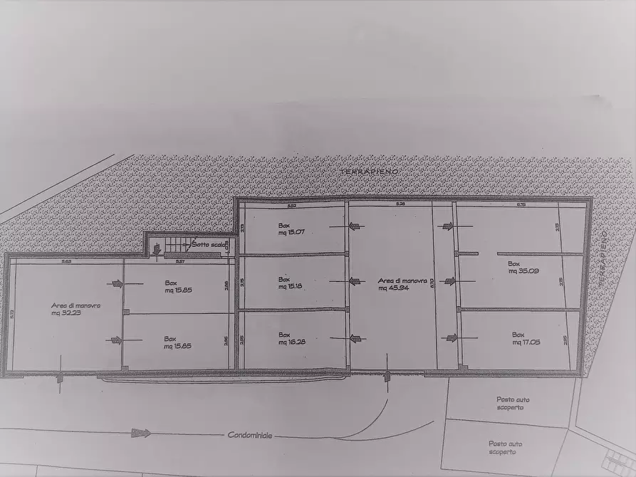 Immagine 2 di Garage in vendita  in VIA PRIVATA COLLEMAR a Alassio