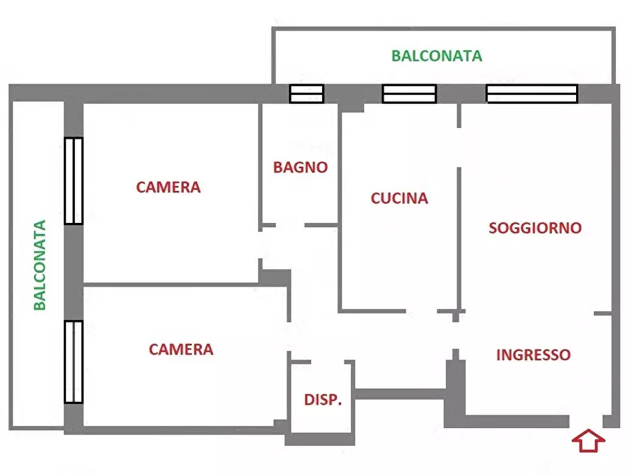 Immagine 23 di Trilocale in vendita  in Via Giovanni Opisso 183 a Genova