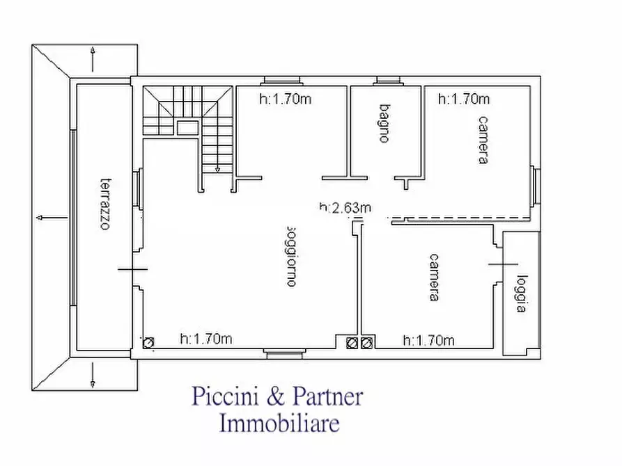 Immagine 97 di Villa in vendita  in Via Lillacci a Perugia