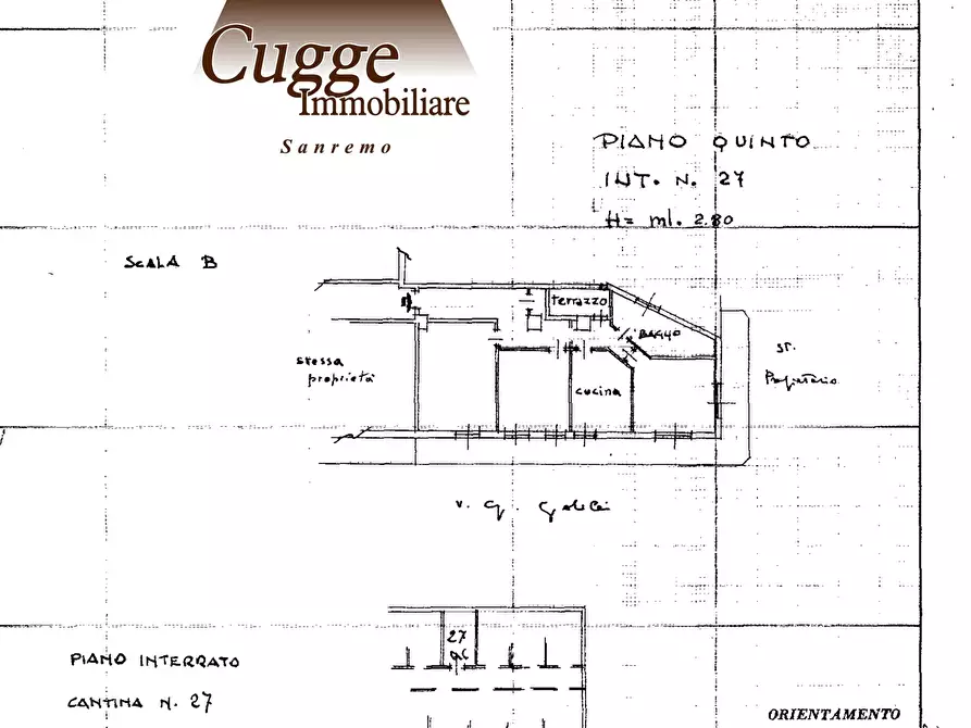 Immagine 35 di Quadrilocale in vendita  in Via Galileo Galilei 315 a San Remo