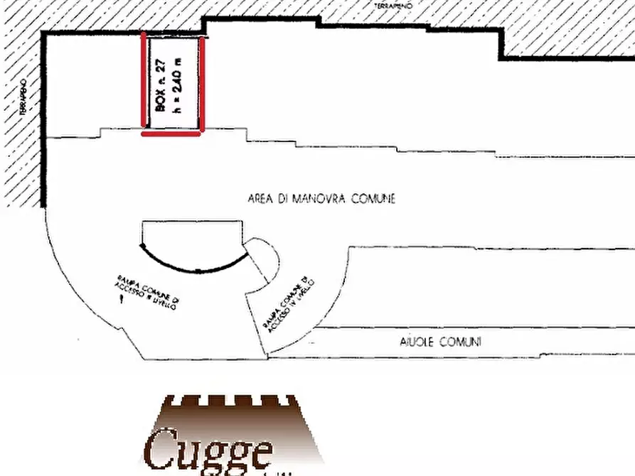 Immagine 10 di Garage in vendita  in Via Galileo Galilei 159 a San Remo